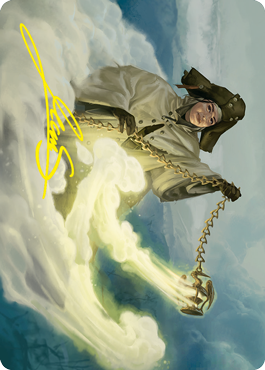 Traveling Minister Art Card (Gold-Stamped Signature) [Innistrad: Crimson Vow Art Series] | Dragon's Lair Comics and Fantasy Houston TX