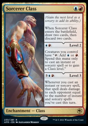 Sorcerer Class (Promo Pack) [Dungeons & Dragons: Adventures in the Forgotten Realms Promos] | Dragon's Lair Comics and Fantasy Houston TX
