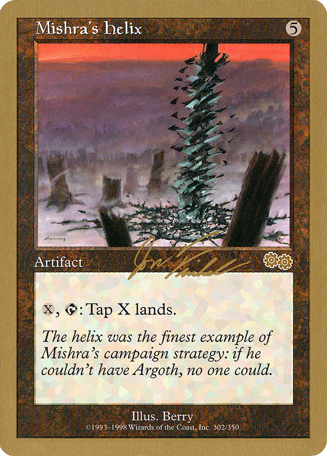 Mishra's Helix (Jon Finkel) [World Championship Decks 2000] | Dragon's Lair Comics and Fantasy Houston TX