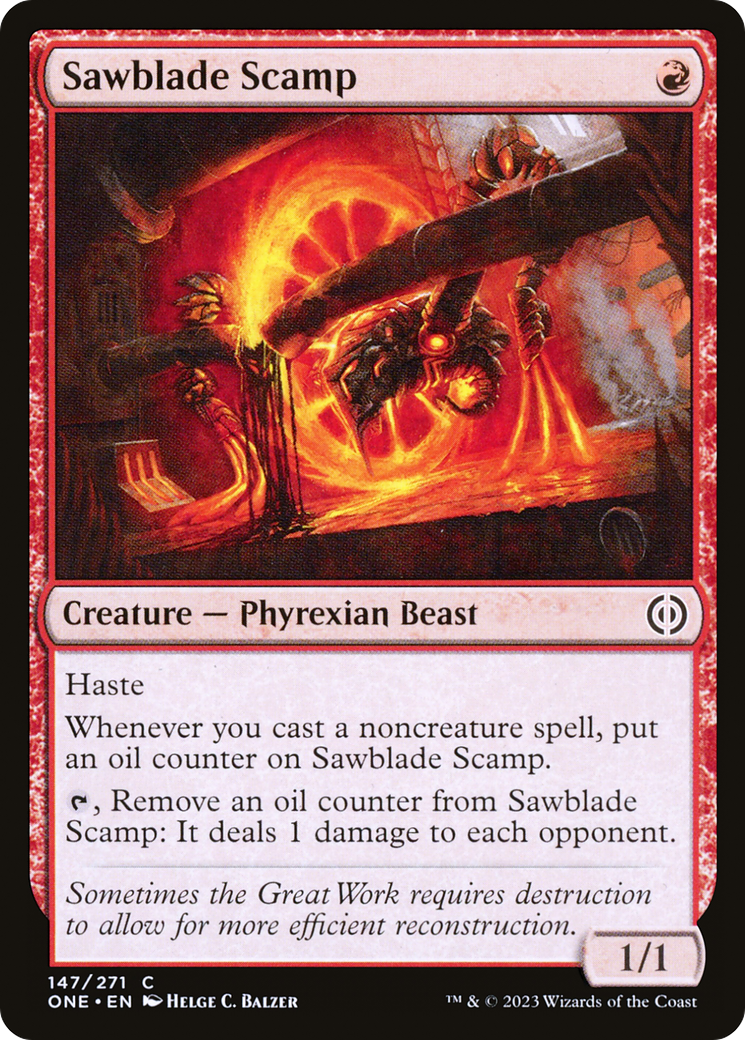 Sawblade Scamp [Phyrexia: All Will Be One] | Dragon's Lair Comics and Fantasy Houston TX