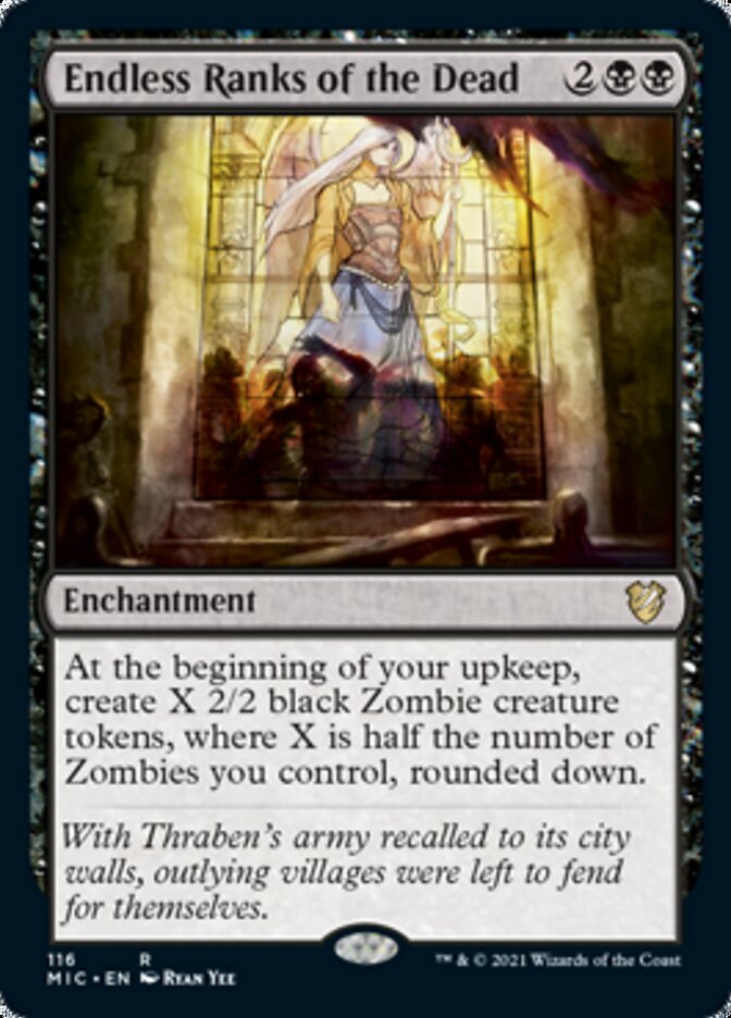 Endless Ranks of the Dead [Innistrad: Midnight Hunt Commander] | Dragon's Lair Comics and Fantasy Houston TX