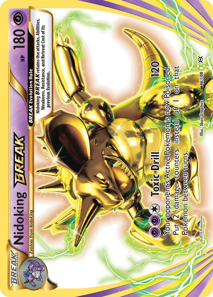 Nidoking BREAK (46/108) [XY: Evolutions] | Dragon's Lair Comics and Fantasy Houston TX