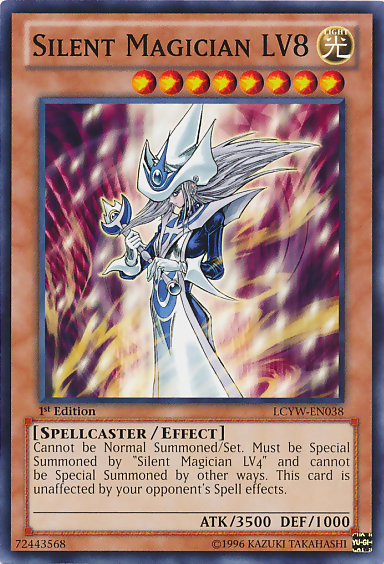 Silent Magician LV8 [LCYW-EN038] Common | Dragon's Lair Comics and Fantasy Houston TX