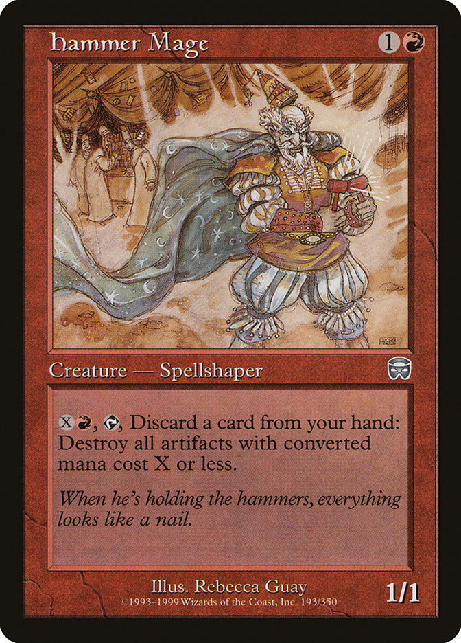 Hammer Mage [Mercadian Masques] | Dragon's Lair Comics and Fantasy Houston TX