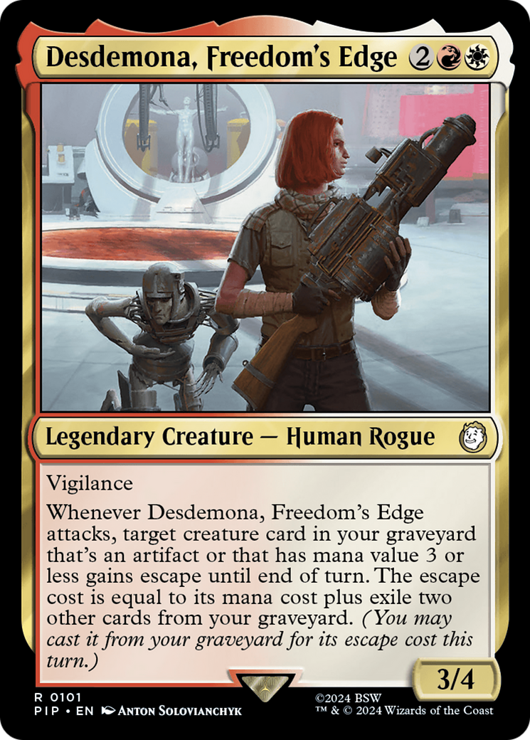 Desdemona, Freedom's Edge [Fallout] | Dragon's Lair Comics and Fantasy Houston TX