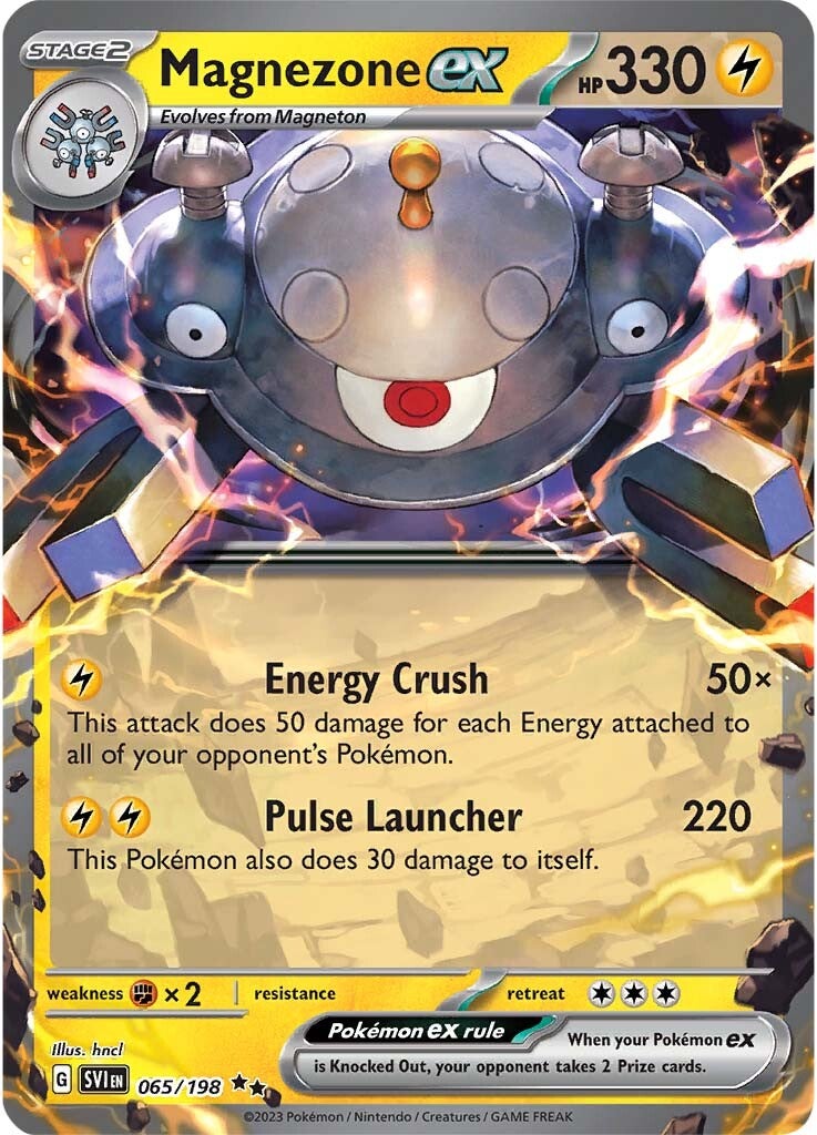Magnezone ex (065/198) [Scarlet & Violet: Base Set] | Dragon's Lair Comics and Fantasy Houston TX