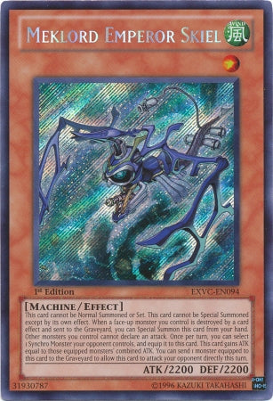 Meklord Emperor Skiel [EXVC-EN094] Secret Rare | Dragon's Lair Comics and Fantasy Houston TX