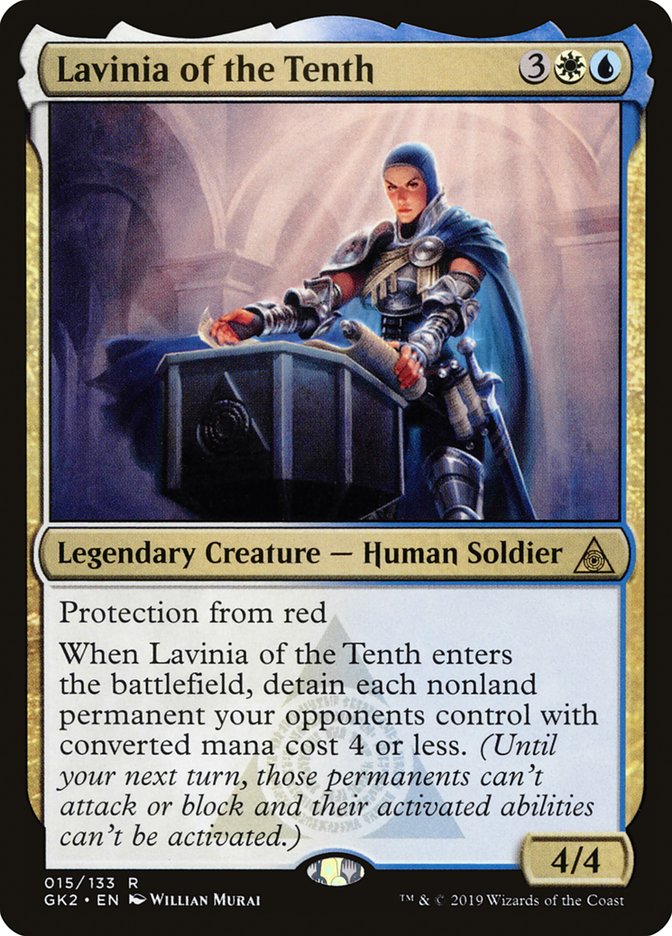 Lavinia of the Tenth [Ravnica Allegiance Guild Kit] | Dragon's Lair Comics and Fantasy Houston TX