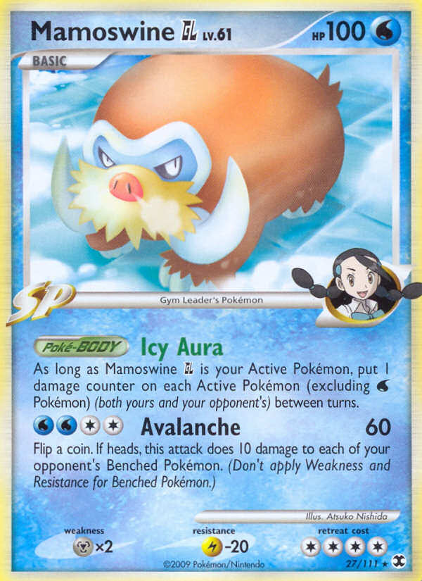 Mamoswine GL (27/111) [Platinum: Rising Rivals] | Dragon's Lair Comics and Fantasy Houston TX