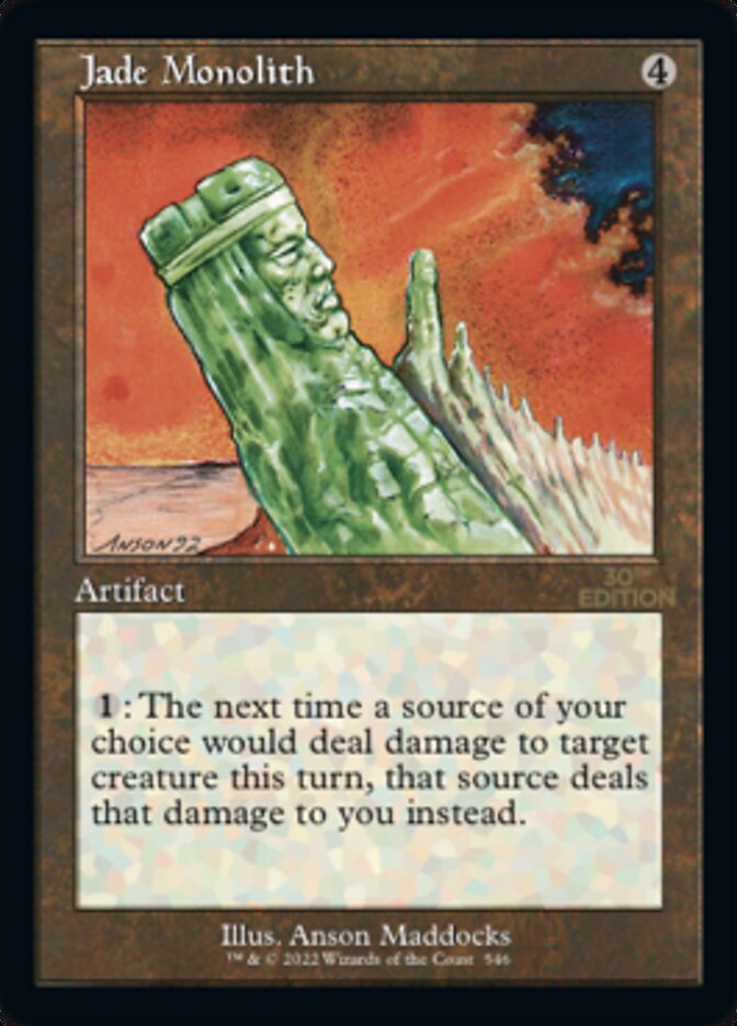 Jade Monolith (Retro) [30th Anniversary Edition] | Dragon's Lair Comics and Fantasy Houston TX