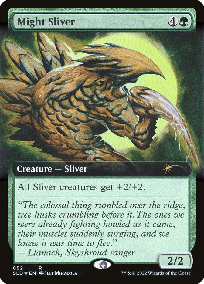 Might Sliver (Extended Art) [Secret Lair Drop Promos] | Dragon's Lair Comics and Fantasy Houston TX