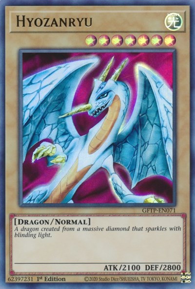 Hyozanryu [GFTP-EN071] Ultra Rare | Dragon's Lair Comics and Fantasy Houston TX