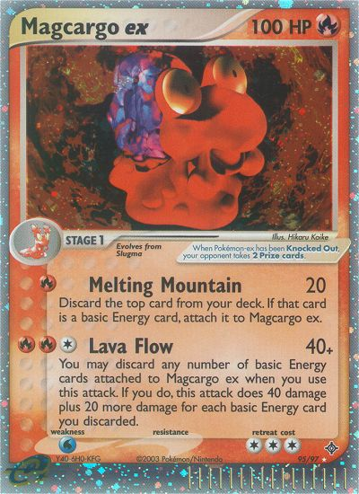 Magcargo ex (95/97) [EX: Dragon] | Dragon's Lair Comics and Fantasy Houston TX