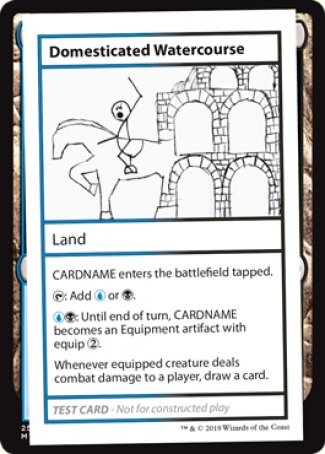 Domesticated Watercourse (2021 Edition) [Mystery Booster Playtest Cards] | Dragon's Lair Comics and Fantasy Houston TX