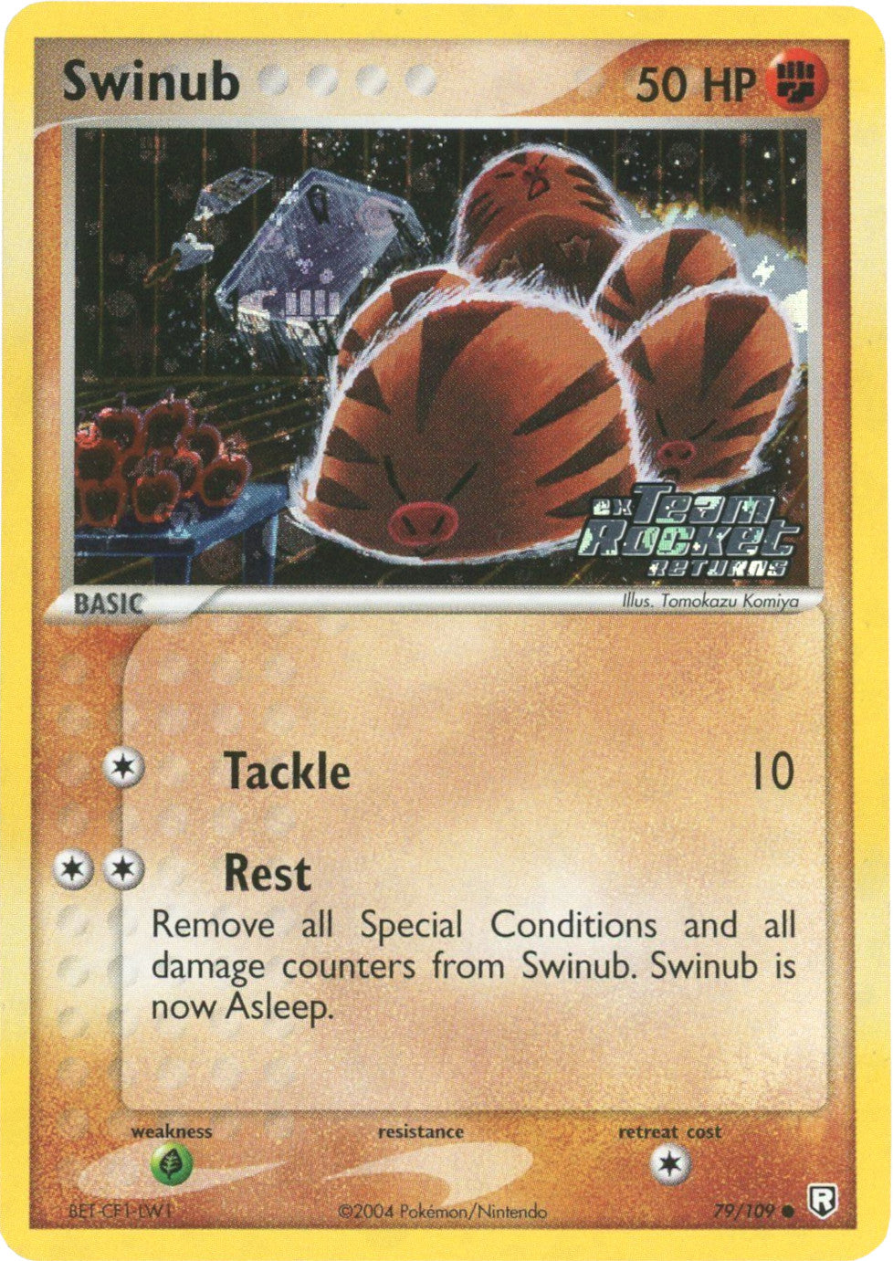 Swinub (79/109) (Stamped) [EX: Team Rocket Returns] | Dragon's Lair Comics and Fantasy Houston TX