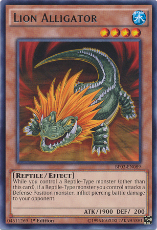 Lion Alligator [BP03-EN089] Rare | Dragon's Lair Comics and Fantasy Houston TX