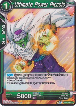 Ultimate Power Piccolo (BT10-069) [Rise of the Unison Warrior 2nd Edition] | Dragon's Lair Comics and Fantasy Houston TX