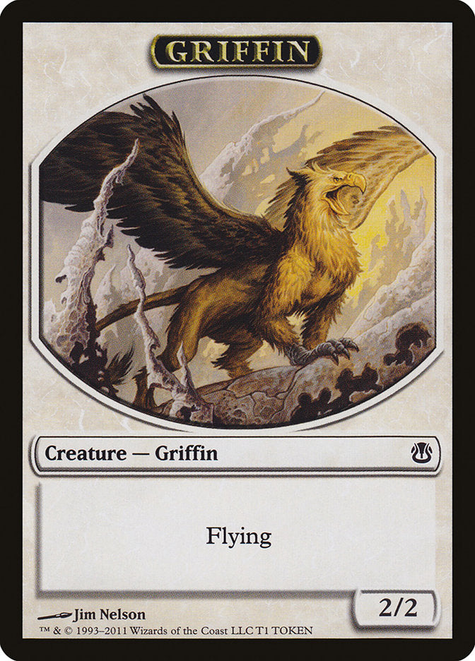 Griffin Token [Duel Decks: Ajani vs. Nicol Bolas Tokens] | Dragon's Lair Comics and Fantasy Houston TX