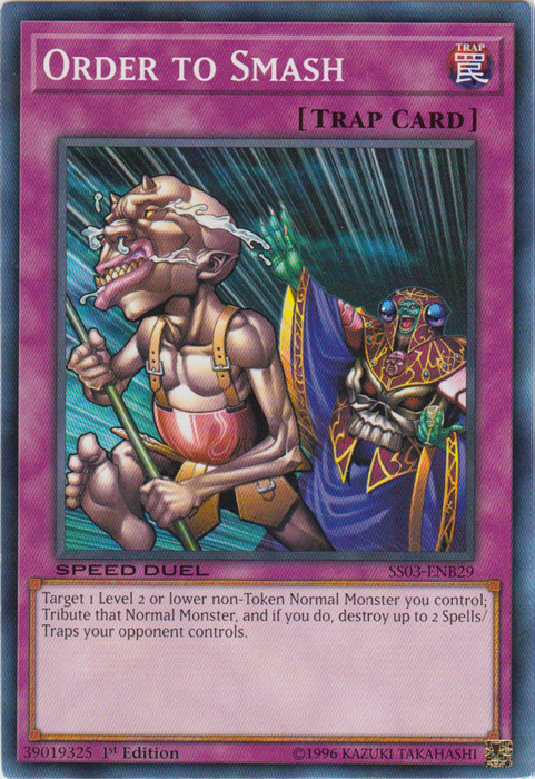 Order to Smash [SS03-ENB29] Common | Dragon's Lair Comics and Fantasy Houston TX