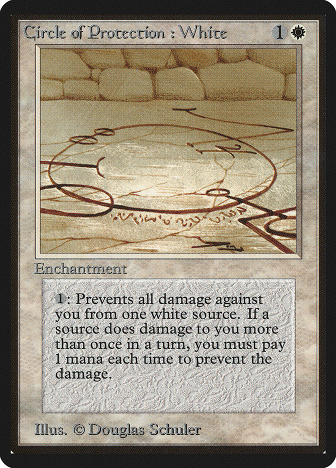 Circle of Protection: White [Beta Edition] | Dragon's Lair Comics and Fantasy Houston TX