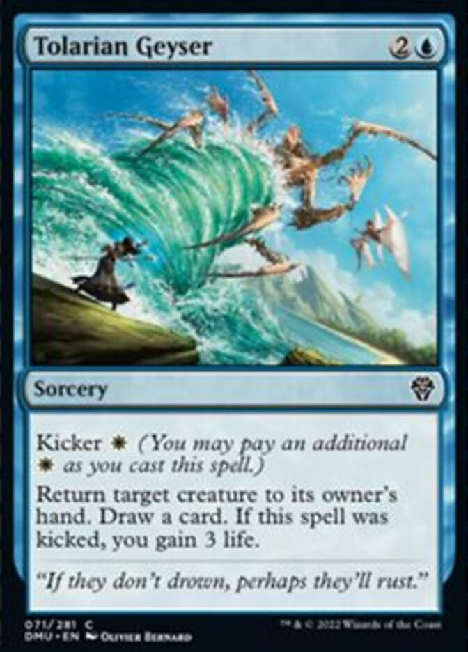 Tolarian Geyser [Dominaria United] | Dragon's Lair Comics and Fantasy Houston TX