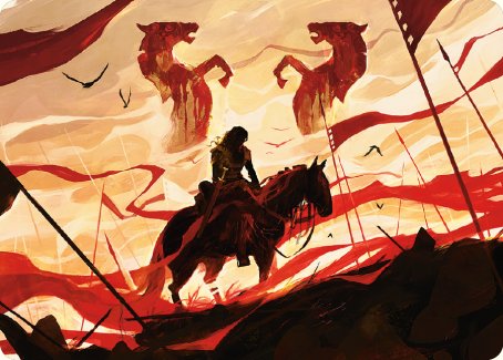 Merry, Esquire of Rohan Art Card [The Lord of the Rings: Tales of Middle-earth Art Series] | Dragon's Lair Comics and Fantasy Houston TX