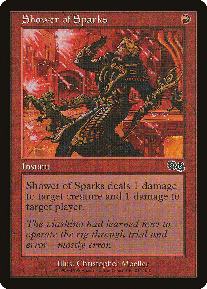 Shower of Sparks [Urza's Saga] | Dragon's Lair Comics and Fantasy Houston TX