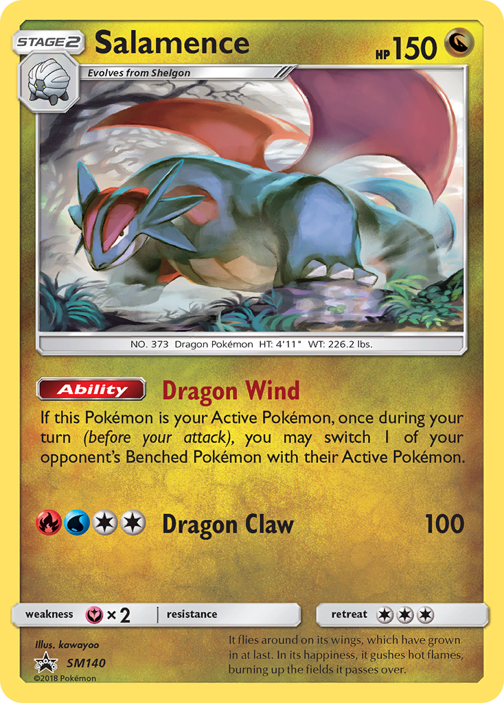 Salamence (SM140) [Sun & Moon: Black Star Promos] | Dragon's Lair Comics and Fantasy Houston TX