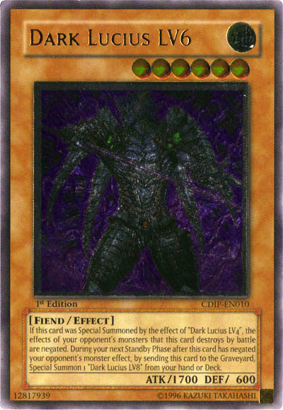 Dark Lucius LV6 [CDIP-EN010] Ultimate Rare | Dragon's Lair Comics and Fantasy Houston TX