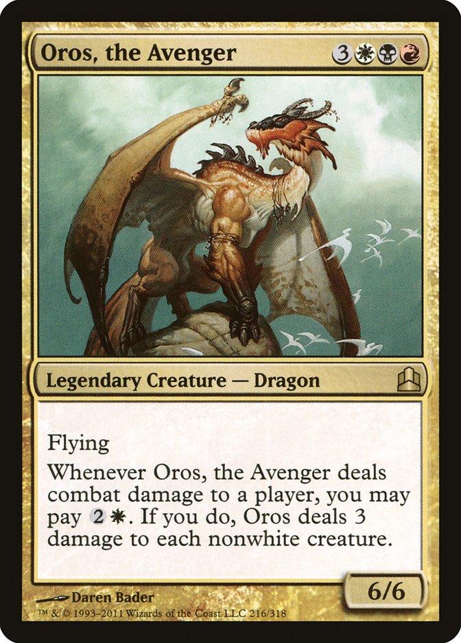Oros, the Avenger [Commander 2011] | Dragon's Lair Comics and Fantasy Houston TX