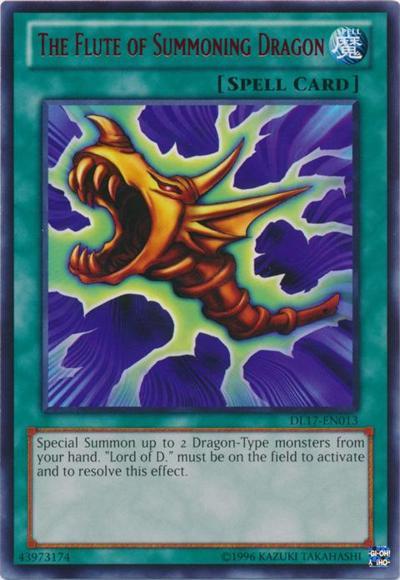 The Flute of Summoning Dragon (Red) [DL17-EN013] Rare | Dragon's Lair Comics and Fantasy Houston TX