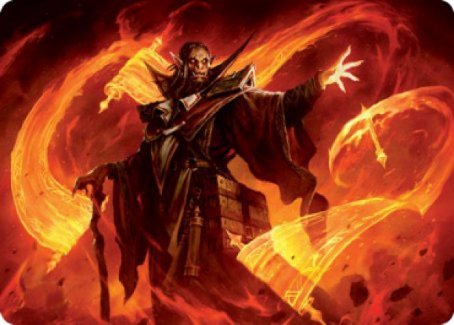 Plargg, Dean of Chaos Art Card [Strixhaven: School of Mages Art Series] | Dragon's Lair Comics and Fantasy Houston TX