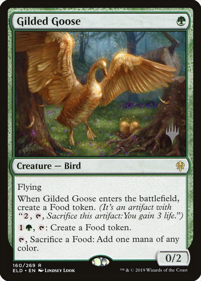 Gilded Goose (Promo Pack) [Throne of Eldraine Promos] | Dragon's Lair Comics and Fantasy Houston TX