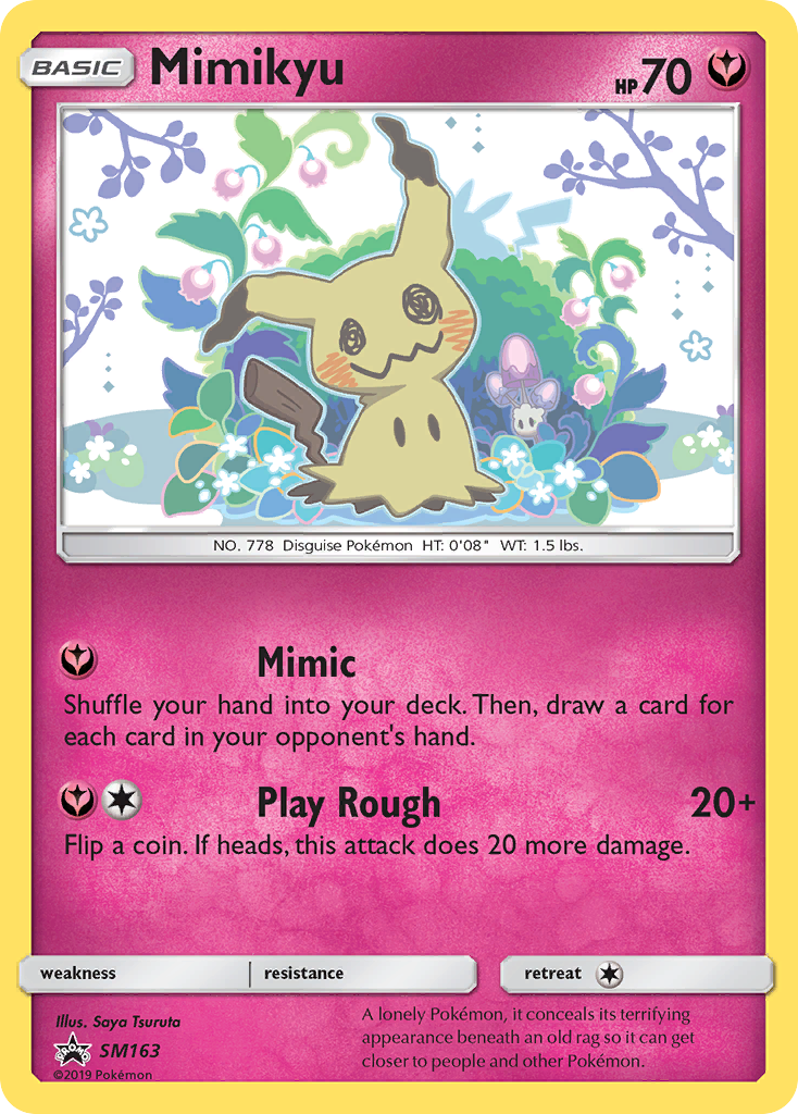 Mimikyu (SM163) [Sun & Moon: Black Star Promos] | Dragon's Lair Comics and Fantasy Houston TX