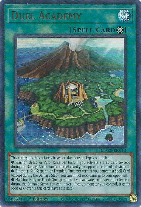 Duel Academy [MAZE-EN013] Ultra Rare | Dragon's Lair Comics and Fantasy Houston TX