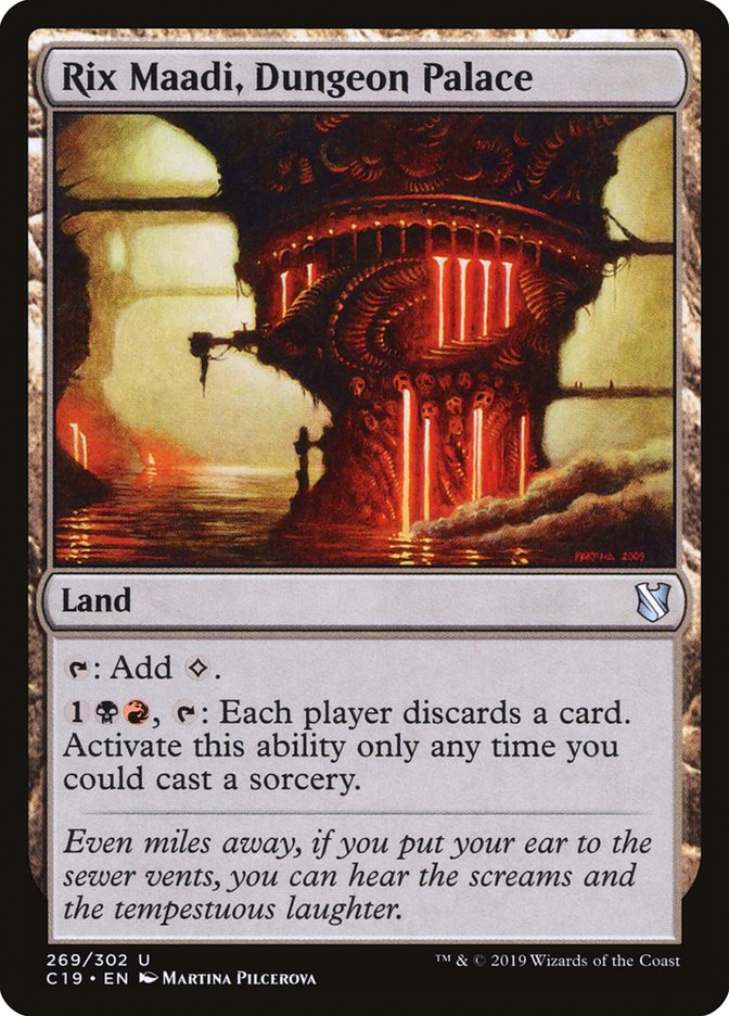 Rix Maadi, Dungeon Palace [Commander 2019] | Dragon's Lair Comics and Fantasy Houston TX