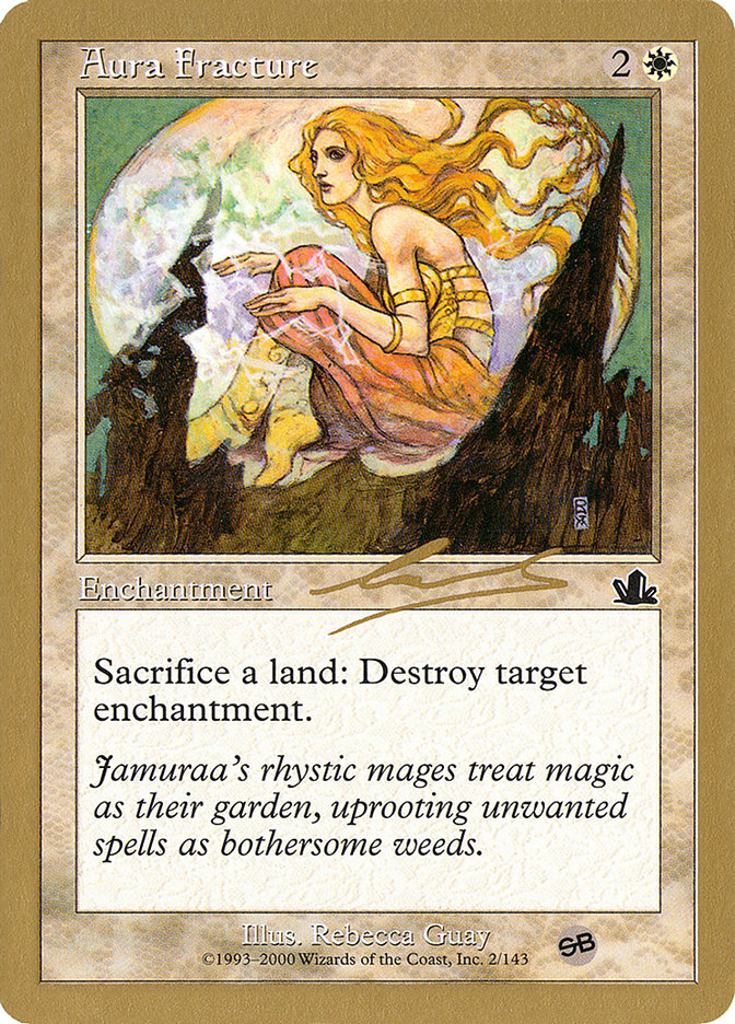 Aura Fracture (Nicolas Labarre) (SB) [World Championship Decks 2000] | Dragon's Lair Comics and Fantasy Houston TX