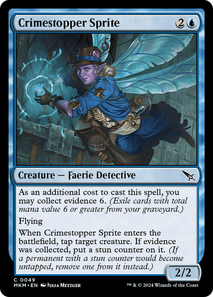 Crimestopper Sprite [Murders at Karlov Manor] | Dragon's Lair Comics and Fantasy Houston TX