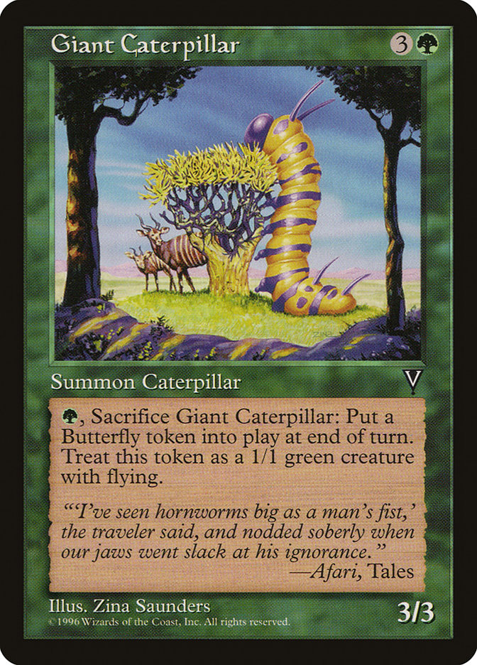 Giant Caterpillar [Visions] | Dragon's Lair Comics and Fantasy Houston TX