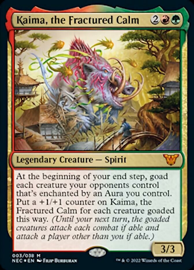 Kaima, the Fractured Calm [Kamigawa: Neon Dynasty Commander] | Dragon's Lair Comics and Fantasy Houston TX