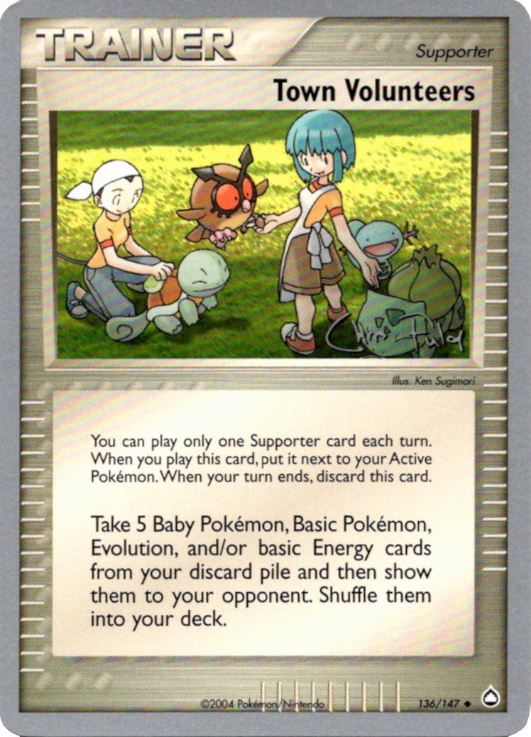 Town Volunteers (136/147) (Blaziken Tech - Chris Fulop) [World Championships 2004] | Dragon's Lair Comics and Fantasy Houston TX