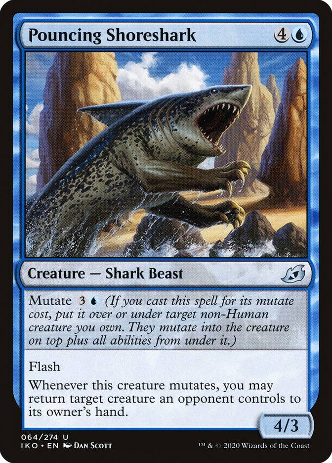 Pouncing Shoreshark [Ikoria: Lair of Behemoths] | Dragon's Lair Comics and Fantasy Houston TX