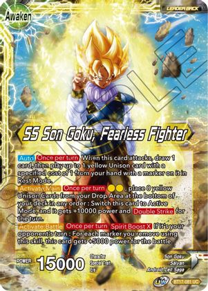Son Goku // SS Son Goku, Fearless Fighter (BT17-081) [Ultimate Squad] | Dragon's Lair Comics and Fantasy Houston TX