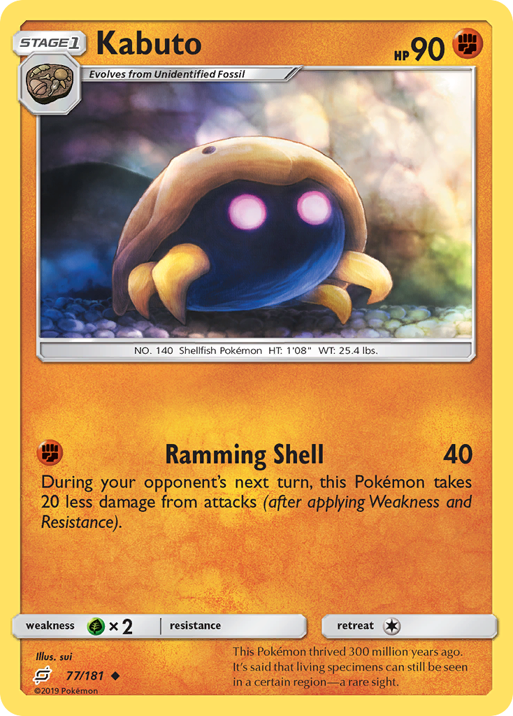 Kabuto (77/181) [Sun & Moon: Team Up] | Dragon's Lair Comics and Fantasy Houston TX