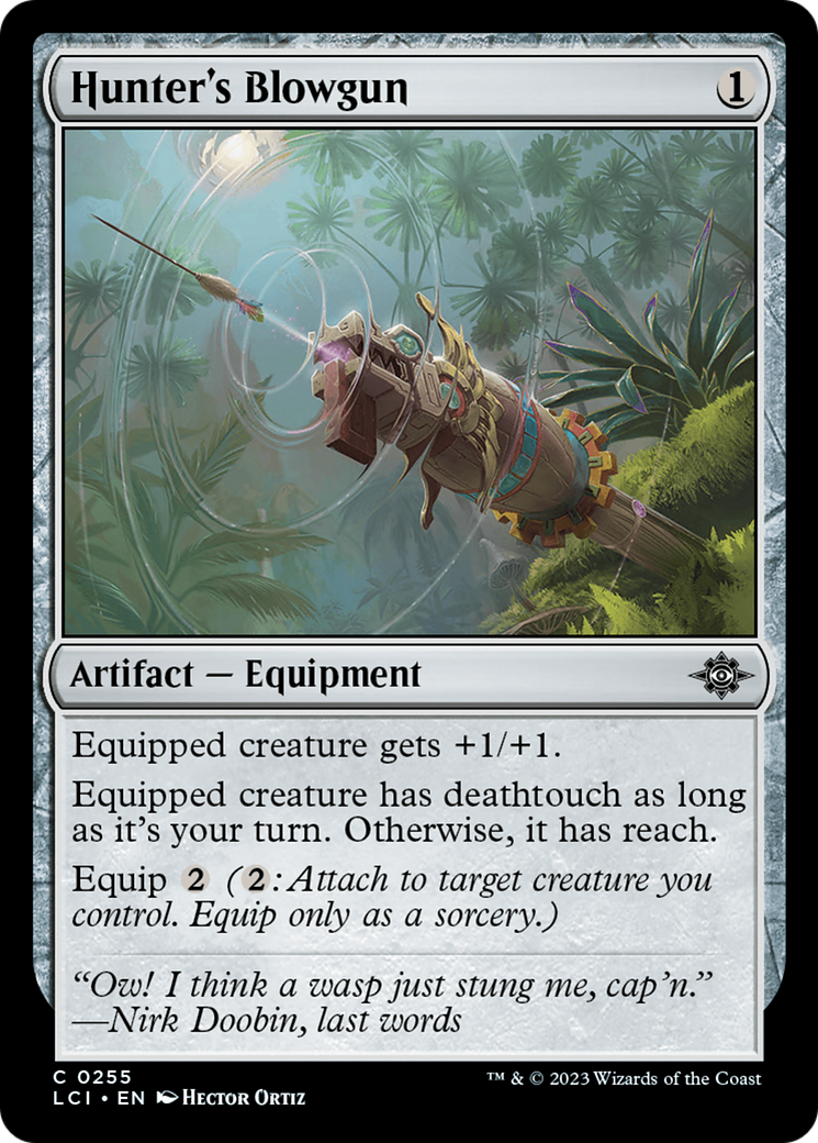 Hunter's Blowgun [The Lost Caverns of Ixalan] | Dragon's Lair Comics and Fantasy Houston TX