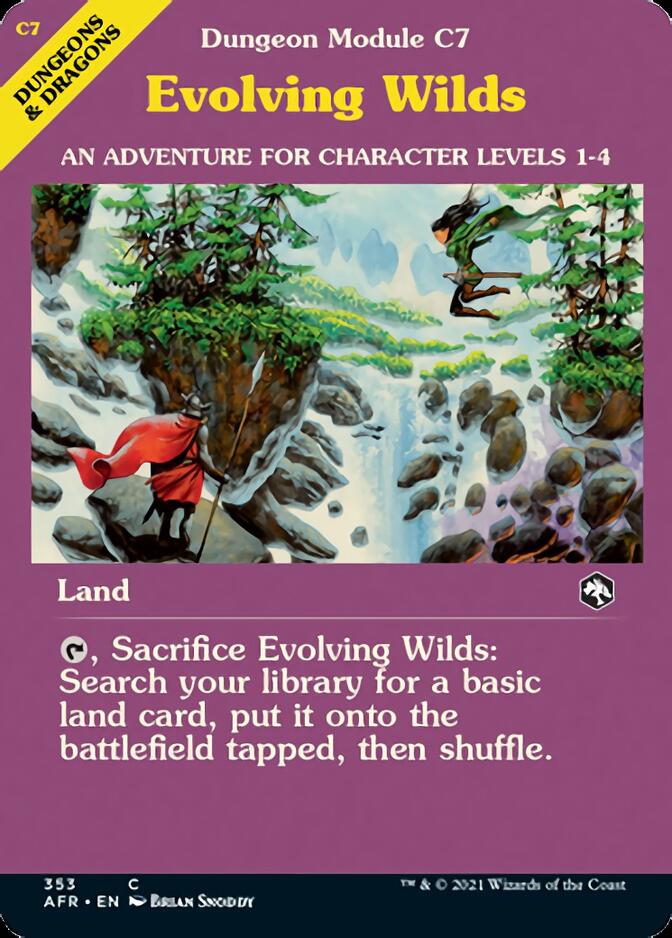Evolving Wilds (Dungeon Module) [Dungeons & Dragons: Adventures in the Forgotten Realms] | Dragon's Lair Comics and Fantasy Houston TX