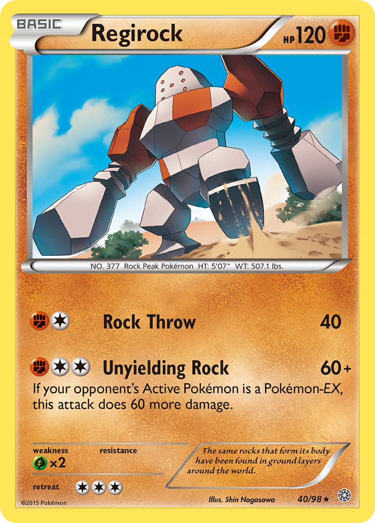 Regirock (40/98) [XY: Ancient Origins] | Dragon's Lair Comics and Fantasy Houston TX