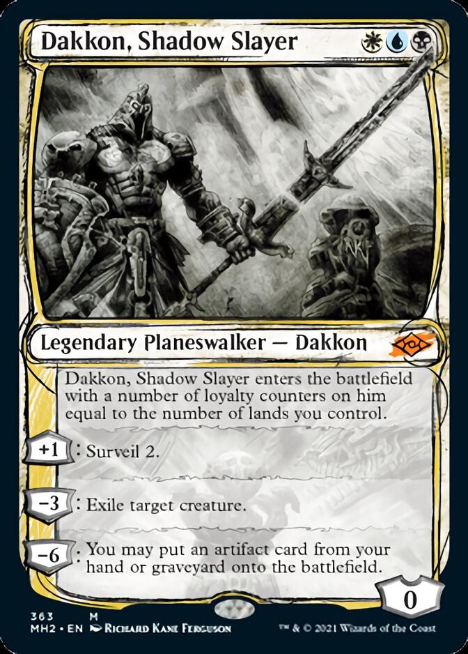 Dakkon, Shadow Slayer (Sketch) [Modern Horizons 2] | Dragon's Lair Comics and Fantasy Houston TX