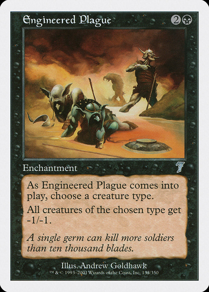 Engineered Plague [Seventh Edition] | Dragon's Lair Comics and Fantasy Houston TX