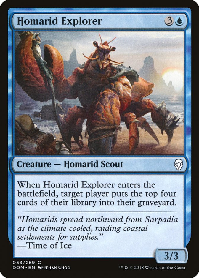 Homarid Explorer [Dominaria] | Dragon's Lair Comics and Fantasy Houston TX